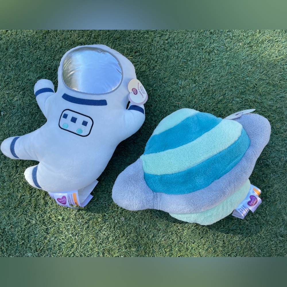 Parent's Choice Plush Toddler Pillow Astronaut Set